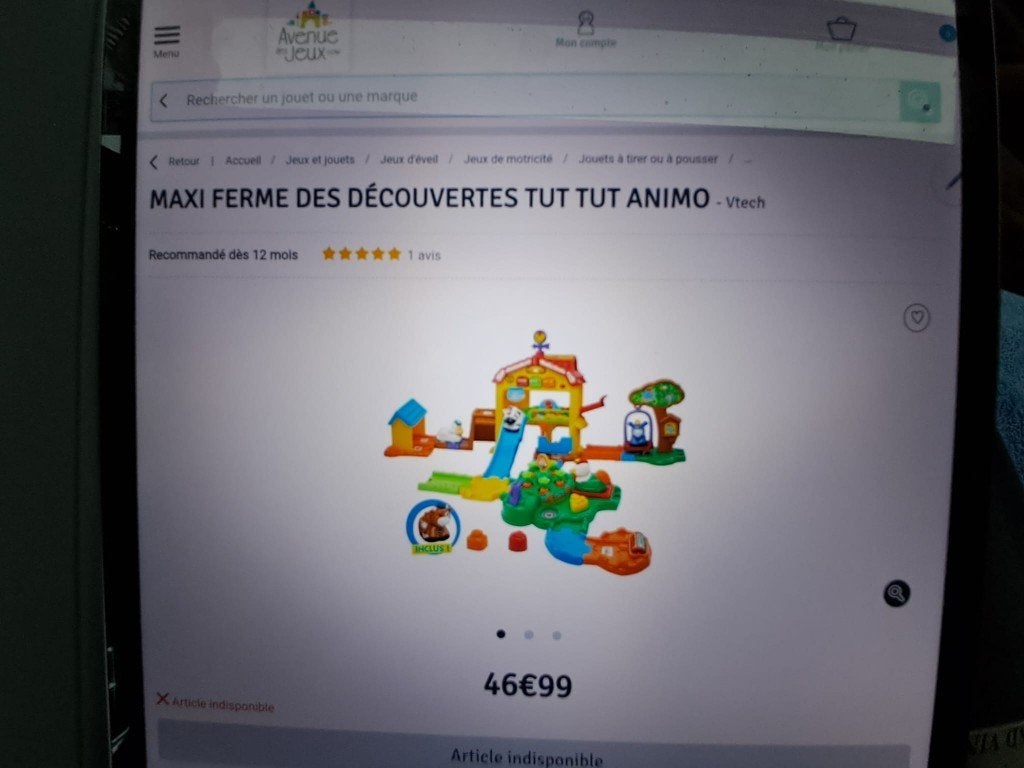 V-tech Zoo, Enlèvement, Utilisé, 2 à 4 ans