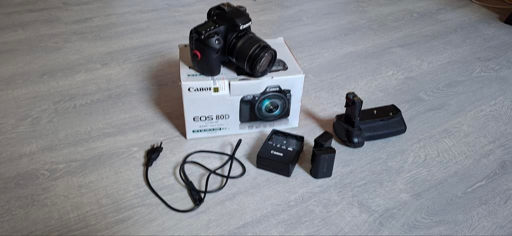 Canon 80d als nieuw, Ophalen of Verzenden, Canon