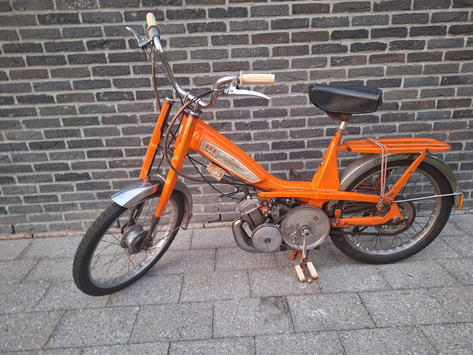 schuurvonst mobylette t40, Ophalen, Gebruikt, Blok, Overige merken