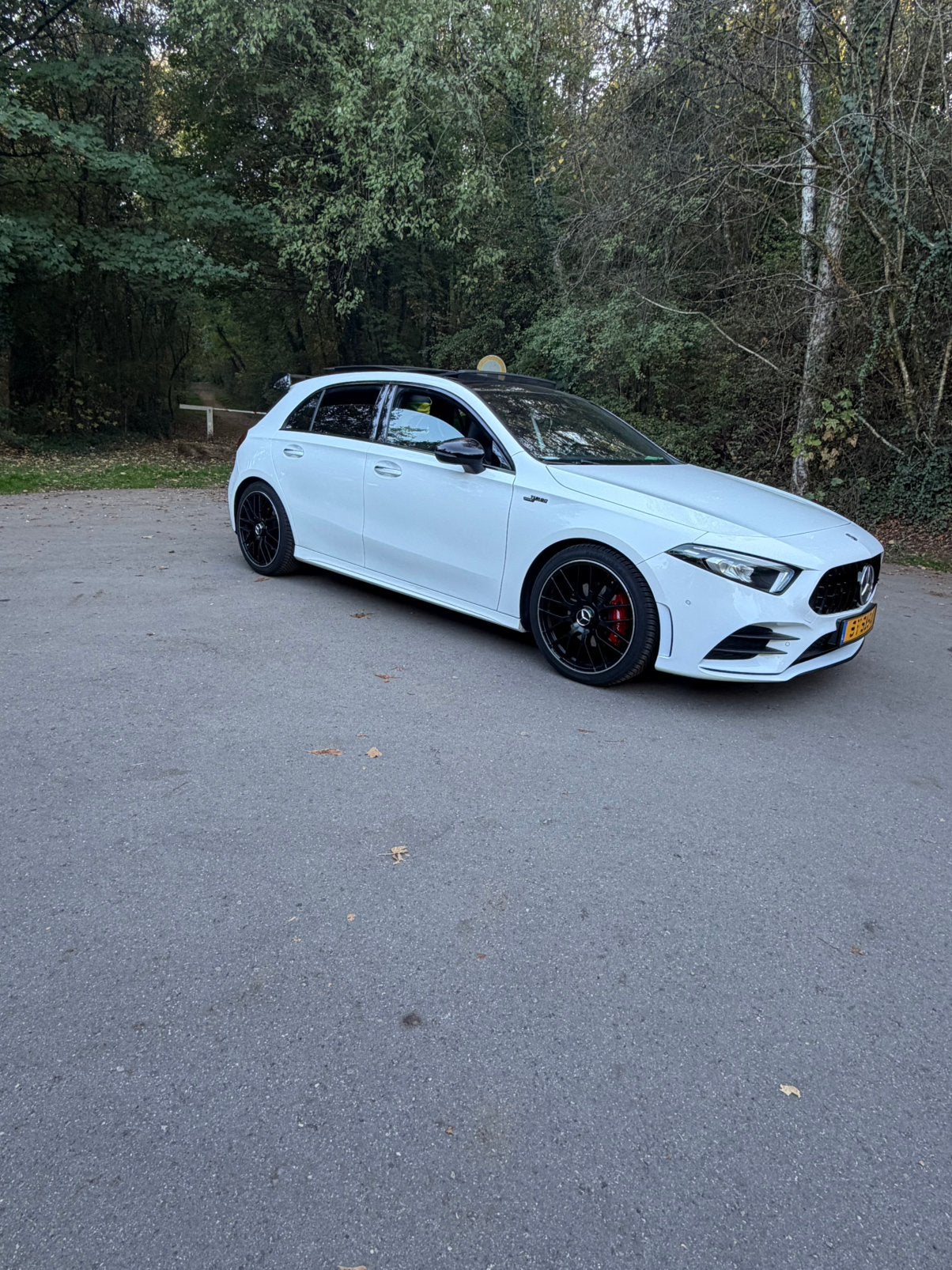 Mercedes-Benz A200 AMG Line (Full Design A45 AMG), Auto's, Wit, 120 kW, 5 zetels, 5 deurs