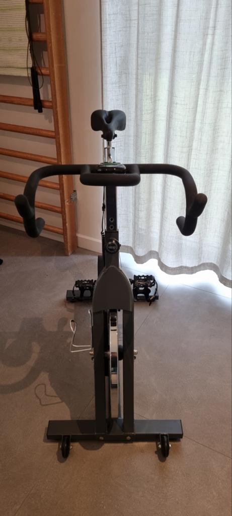Spinningsfiets mechanische weerstand tunturi, Ophalen