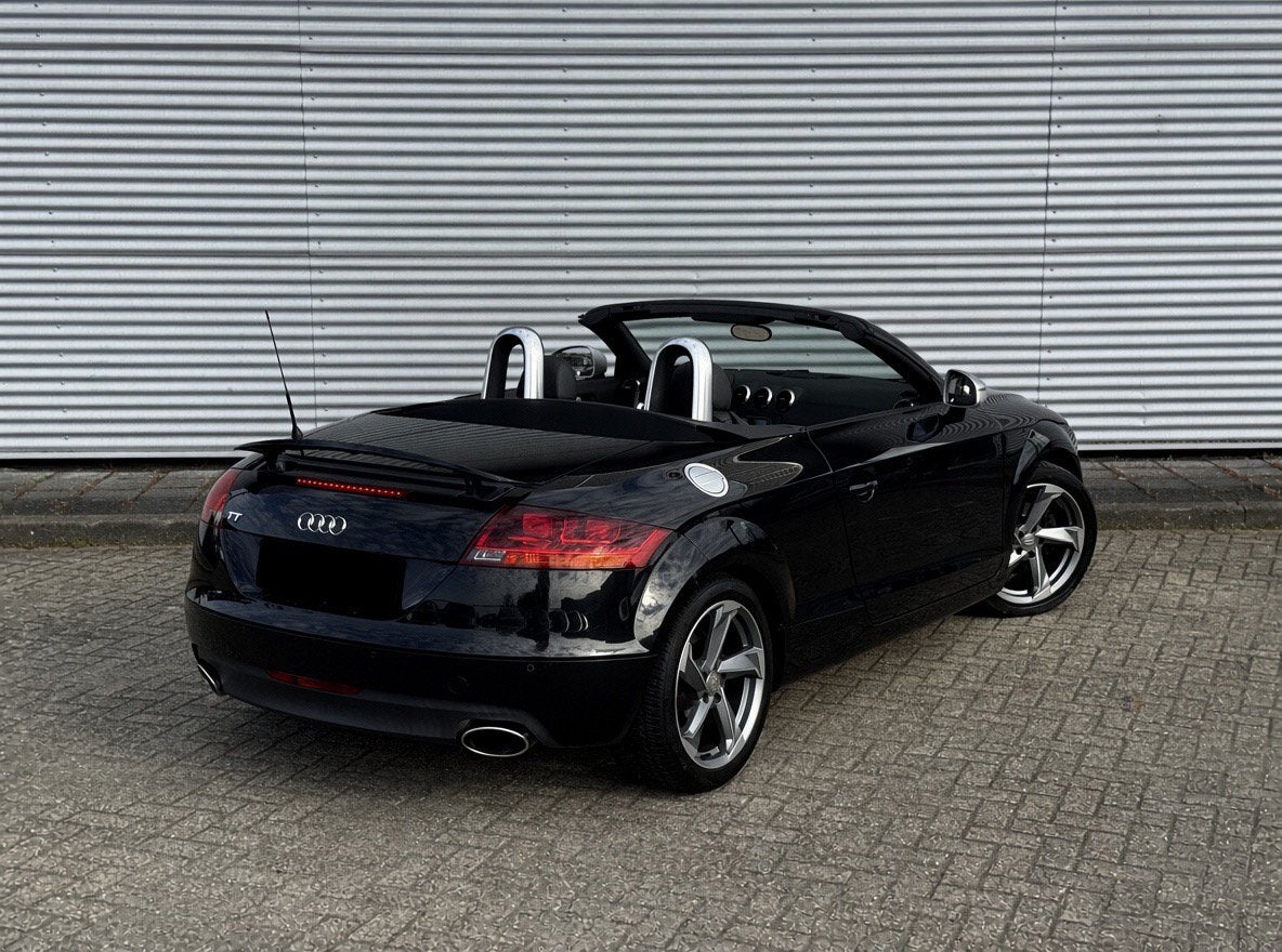 Audi TT 8J 2.0 tfsi Cabrio, Autos, Cuir, 1200 kg, Boîte manuelle, Noir