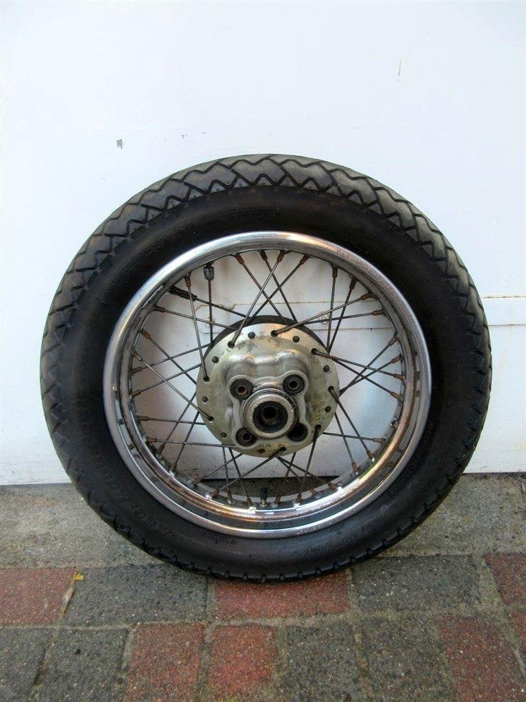 Honda CB250 achterwiel CB 250 achter wiel spaakwiel naaf, Enlèvement ou Envoi, Utilisé