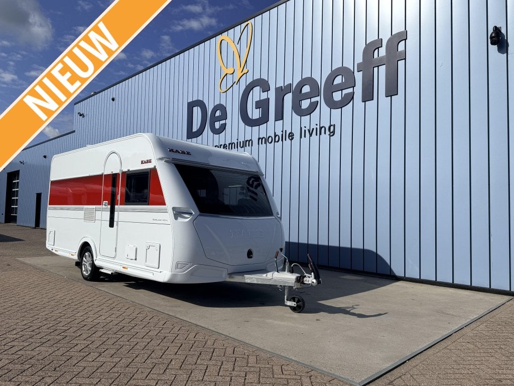 Kabe Briljant 470 XL, Caravans en Kamperen, Caravans, Bedrijf, Kabe, 5 tot 6 meter, 1250 - 1500 kg