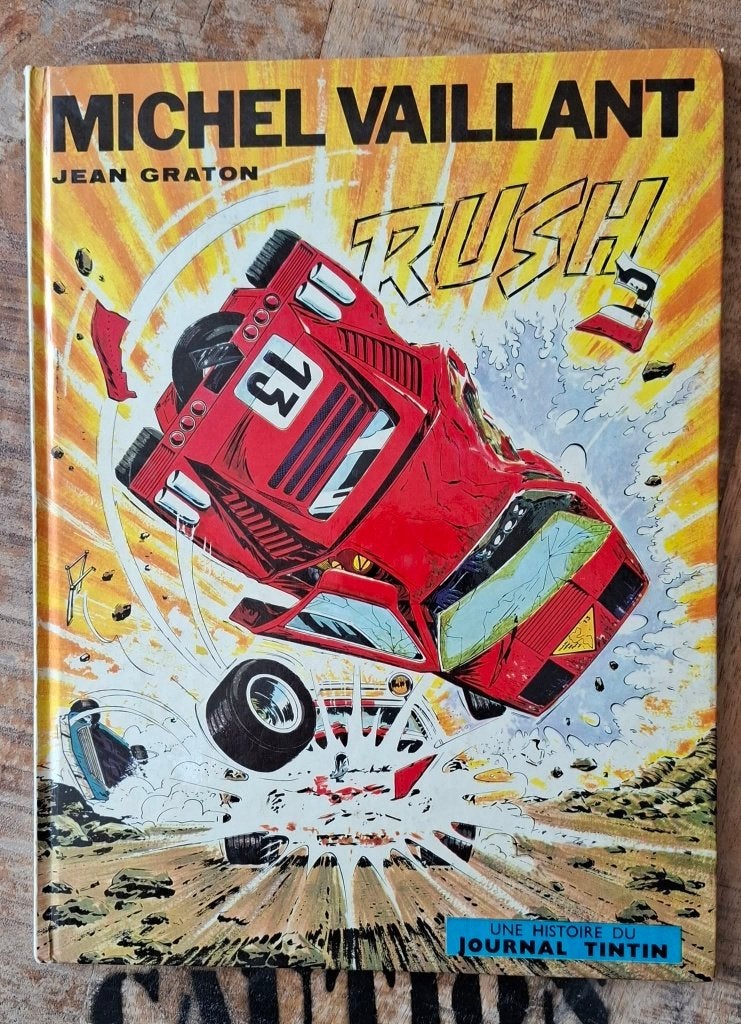 BD MICHEL VAILLANT #22 Rush LOMBARD E.O. 1972 Jean GRATON, Livres, Jean Graton, Enlèvement ou Envoi, Une BD, Utilisé
