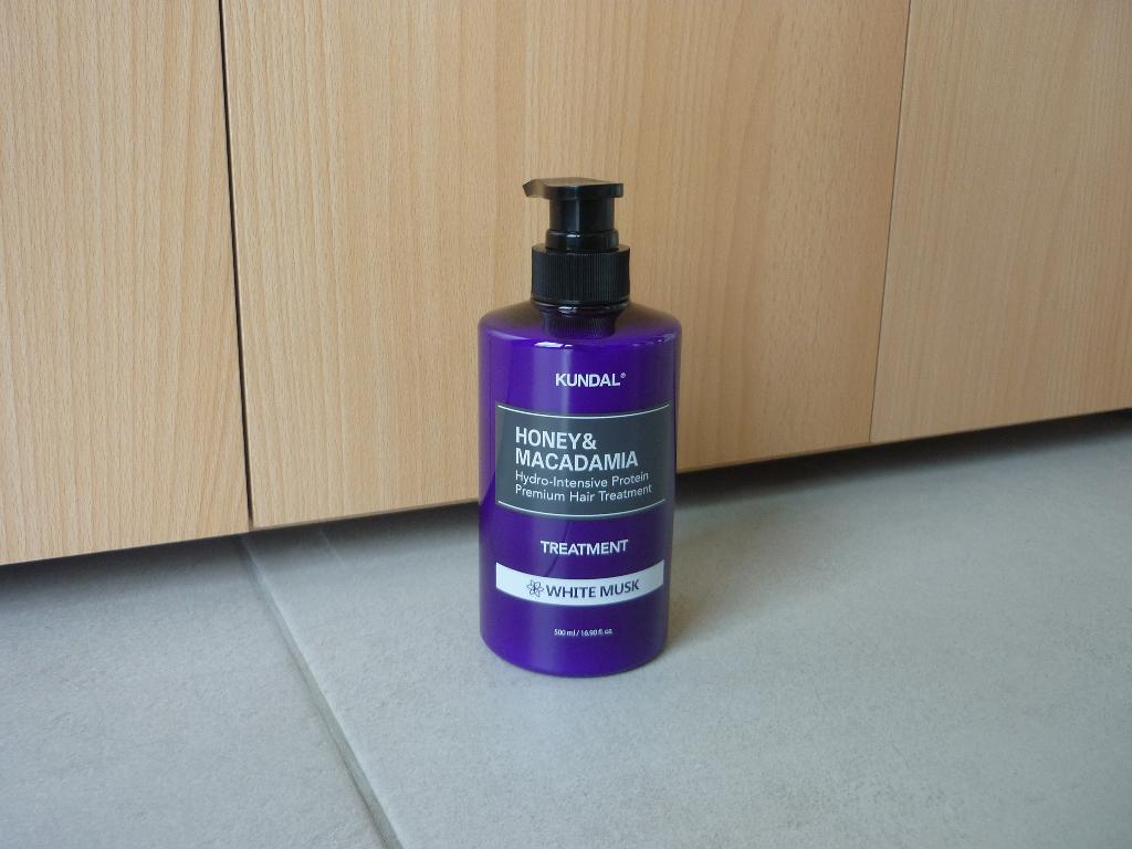 Kundal Honey & macadamia hair treatment White musk 500 ml, Ophalen of Verzenden