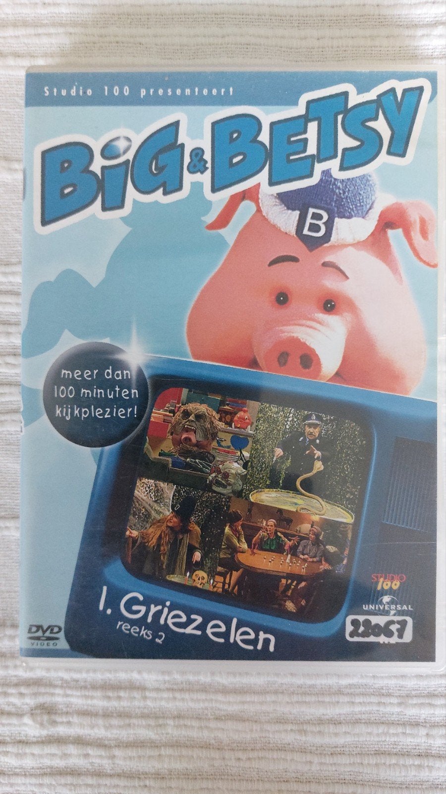 Dvd Big Betsy Griezelen reeks2, Cd's en Dvd's, Ophalen of Verzenden