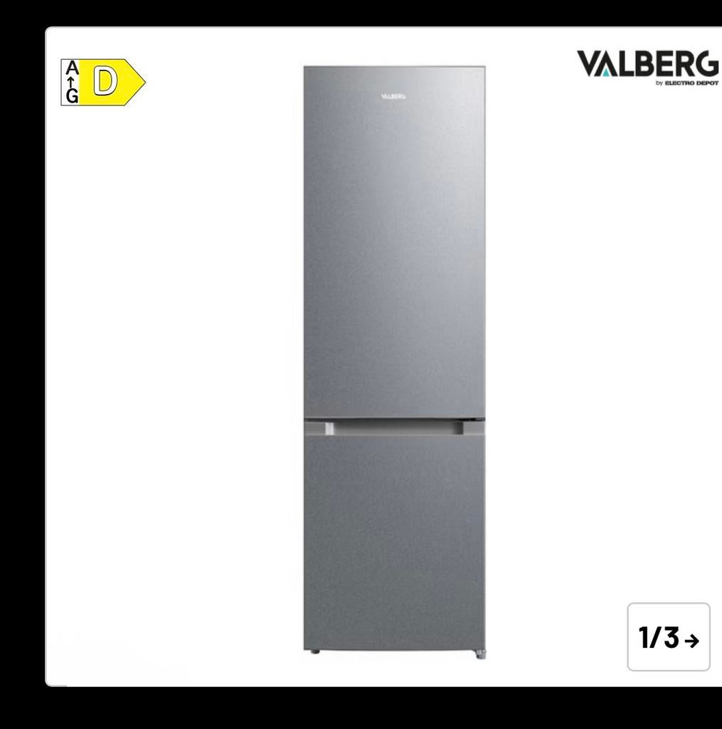 Combi koelkast nieuw in doos!, Neuf, Enlèvement ou Envoi, Avec compartiment congélateur, 160 cm ou plus