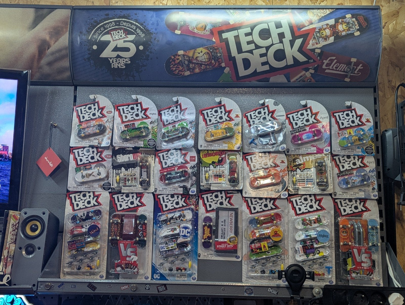 tech deck verzameling + banner (poster), Ophalen of Verzenden