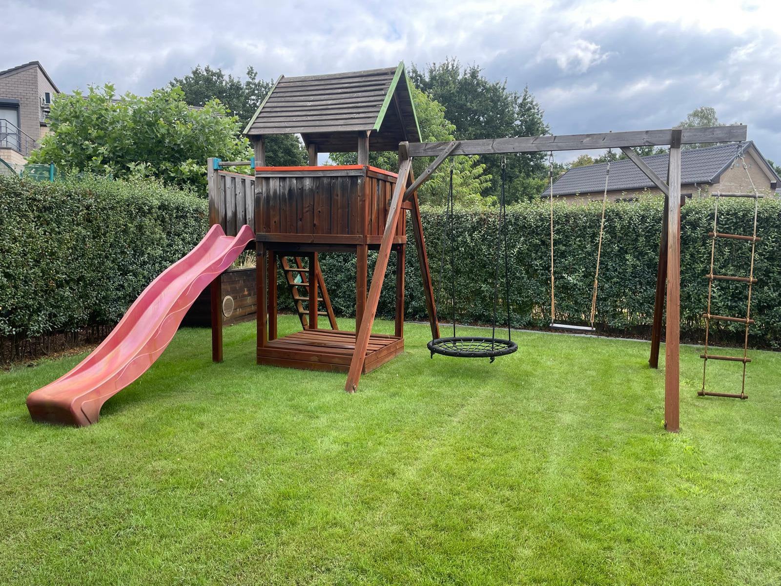 Speeltoestel met schommel, Enlèvement, Utilisé, Balançoire