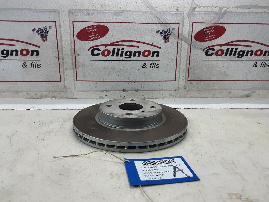 FREIN DISQUE AVANT Toyota Yaris Verso (P2) (01-1999/09-2005), Mevr. I. Hauben, Toyota, Utilisé, Rue de l'Espoir 34 34
4030  GRIVEGNÉE, BE