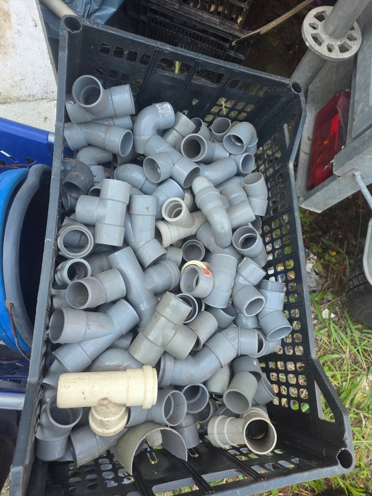 Pvc hulpstukken 32.   40, Ophalen, PVC