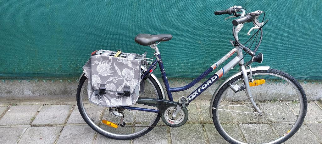 Damesfiets, Fietsen en Brommers, Gebruikt, Velgrem, Versnellingen, Ophalen