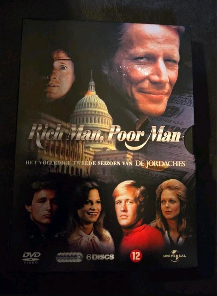 Rich Man, Poor Man,  The Jordaches  - Dvd Boxset, Ophalen of Verzenden, Boxset