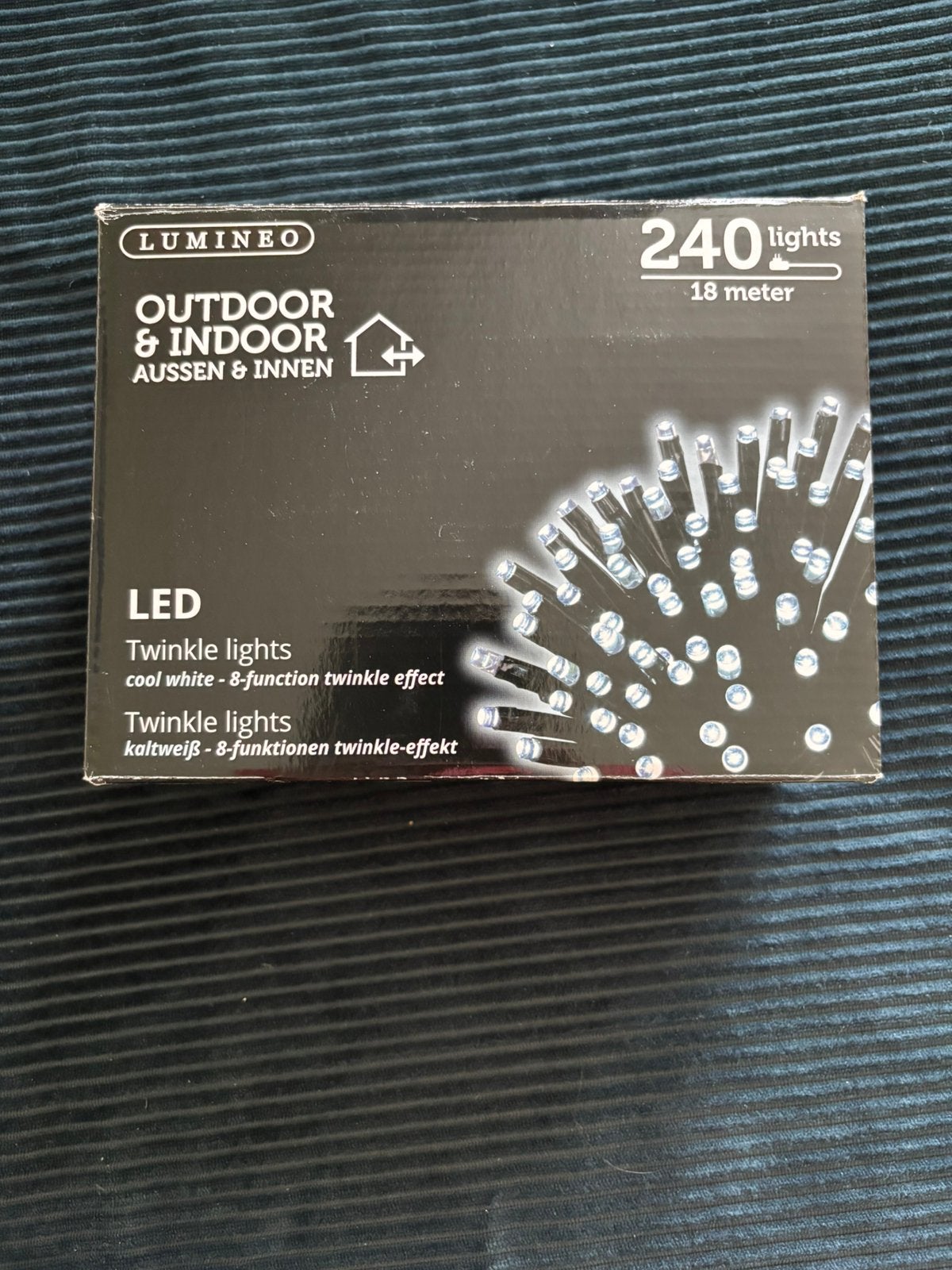 Kerstverlichting Luminau voor binnen en buiten 18 m, Ophalen, Zo goed als nieuw