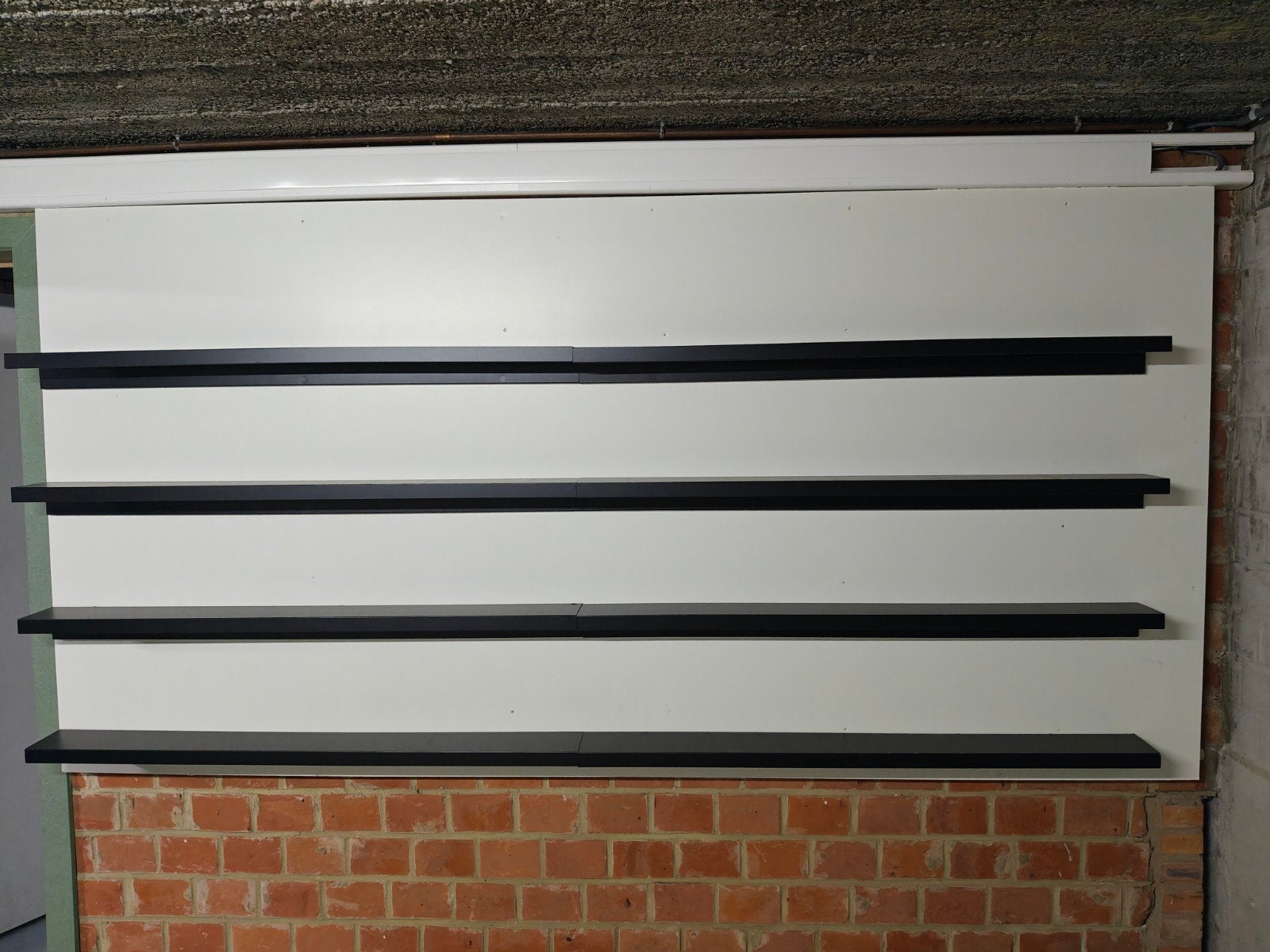 IKEA wandplanken, met bevestigingsplaat, Maison & Meubles, Enlèvement, Comme neuf