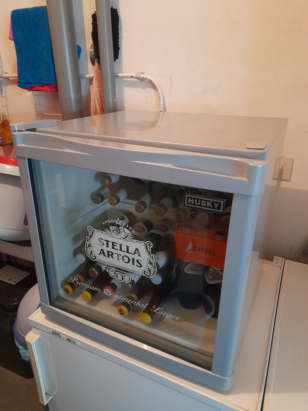 Mini koelkast Husky Stella Artois, Ophalen