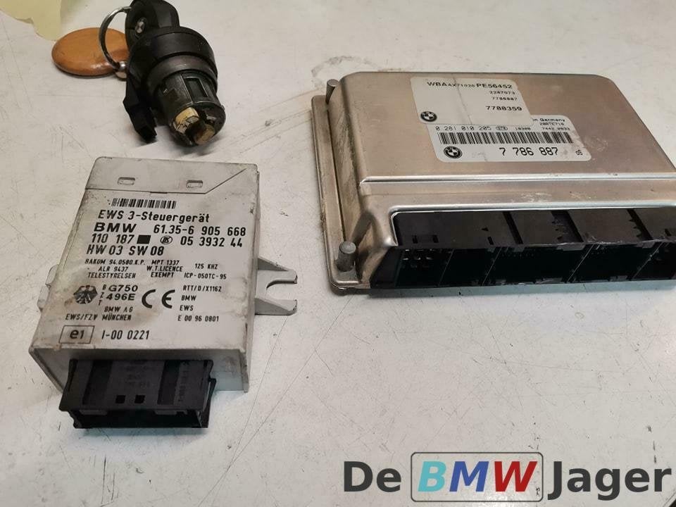 DDE met EWS en sleutel BMW 3-serie E46 320D M47 7788359, Enlèvement ou Envoi, Utilisé, BMW, BMW