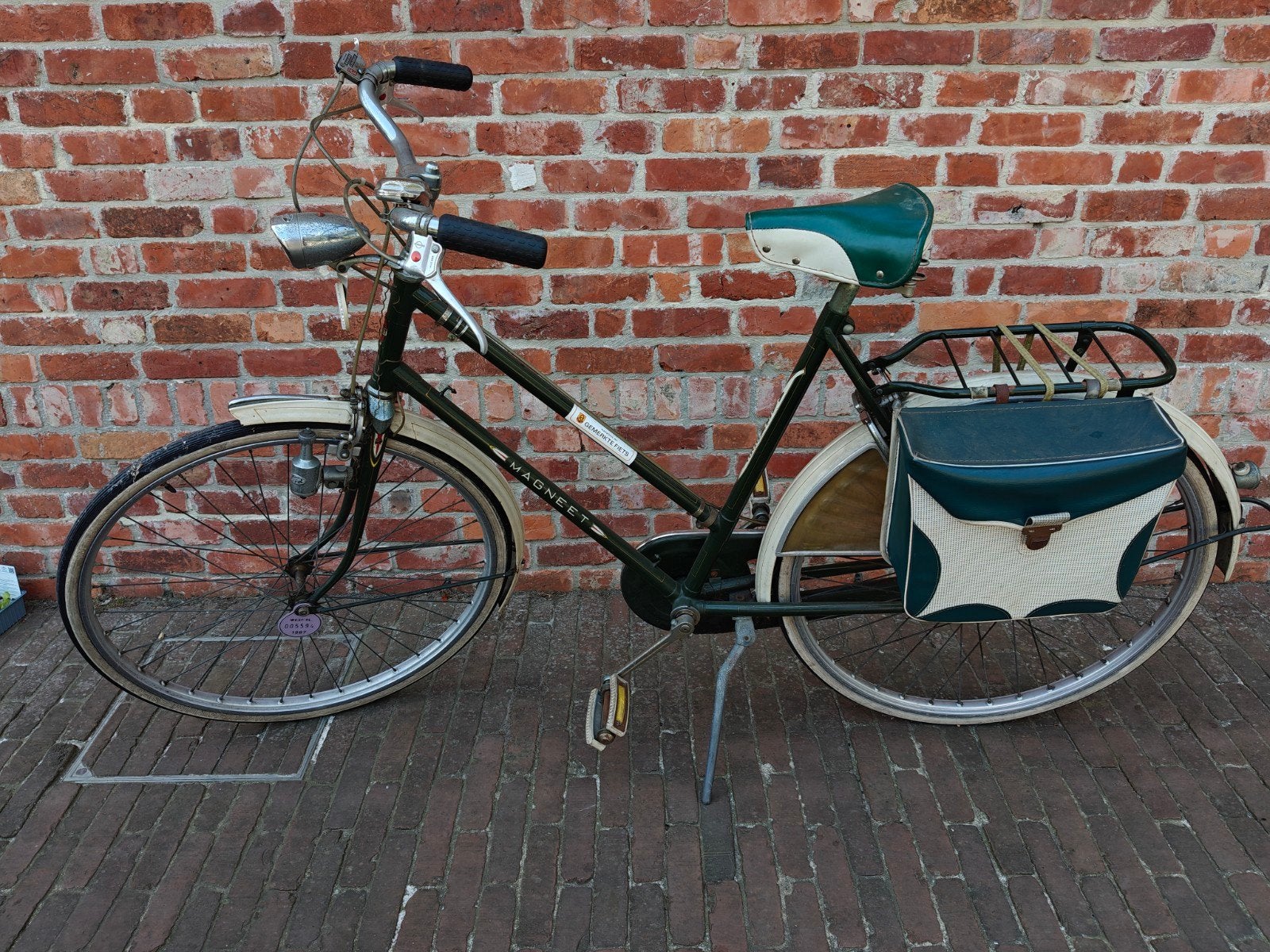 retro fiets Magneet, Fietsen en Brommers, Ophalen, Versnellingen
