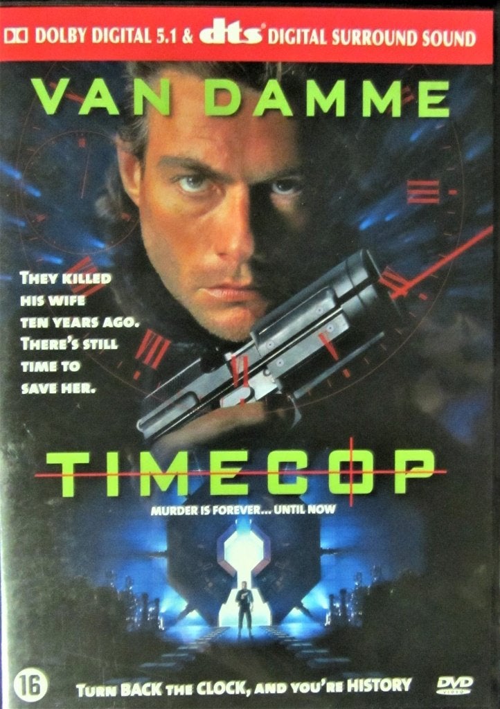 DVD ACTIE- TIMECOP (JEAN CLAUDE VAN DAMME), Engels, Alle leeftijden, Nederlands, Actiethriller