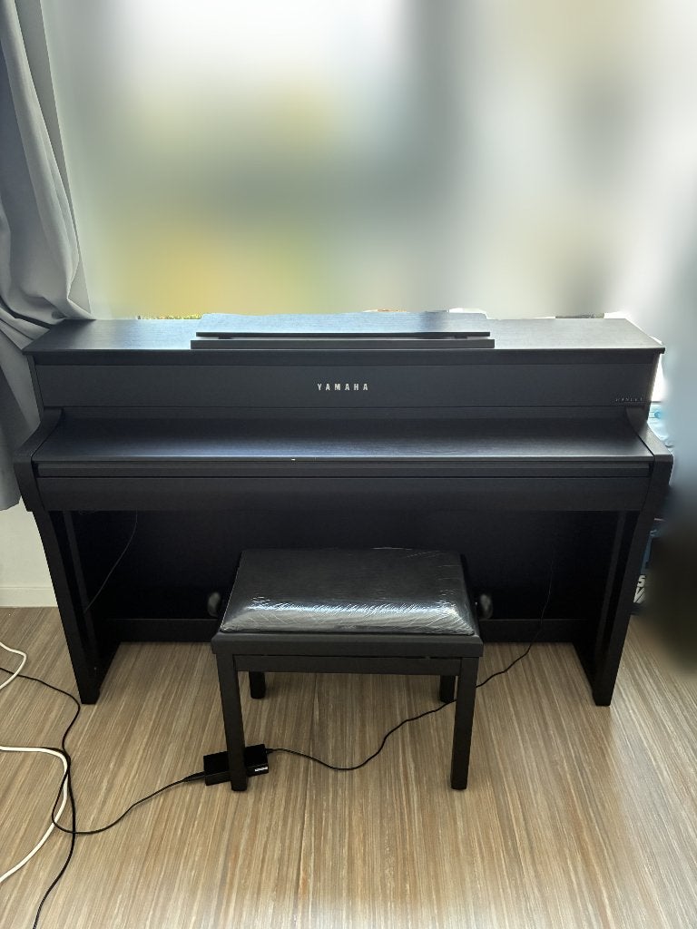 Yamaha Clavinova CLP-775/Zeer weinig gebruikt, Muziek en Instrumenten, Ophalen, Zwart, Digitaal, Zo goed als nieuw