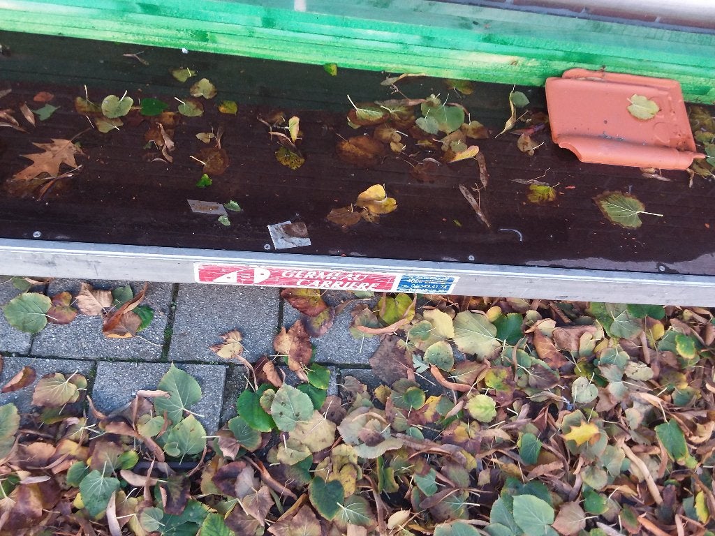 Aluminium gevelstelling, Doe-het-zelf en Bouw, Ophalen, Gebruikt, Gevelsteiger, 5 meter of hoger