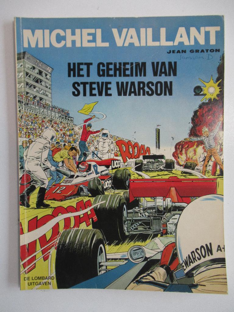 michel vaillant...nr.28...het geheim van steve warson....1st, Livres, Enlèvement ou Envoi, Utilisé