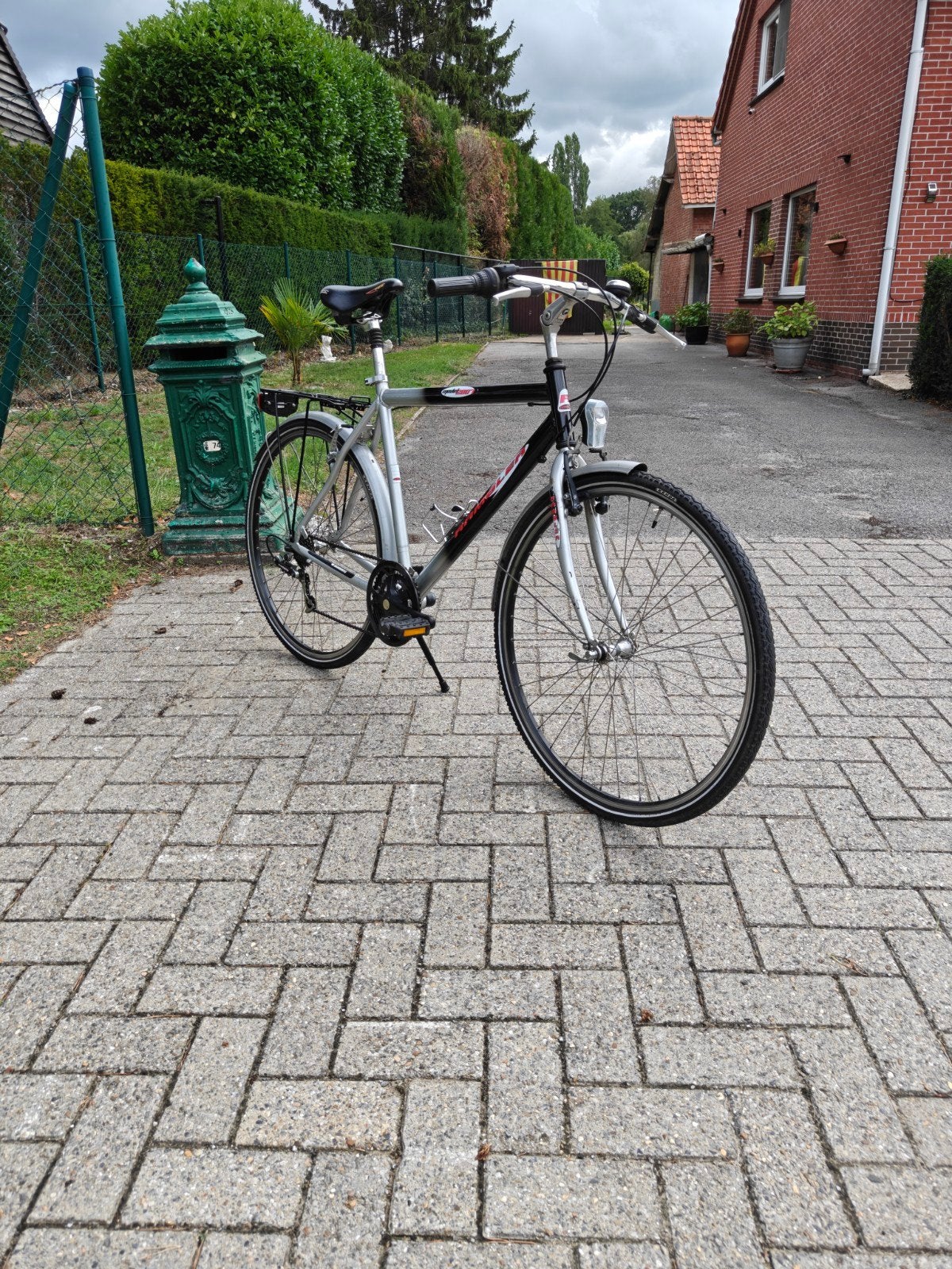 mooie herenfiets met zeven versnellingen is volledige orde, Ophalen of Verzenden, Versnellingen
