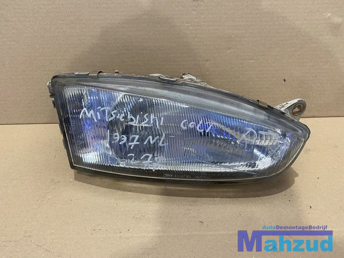 MITSUBISHI COLT 5 rechts rechter koplamp 2006-2002, Info@mitsubishi-motors.com, Mitsubishi Motors Corporation, Utilisé, Mitsubishi