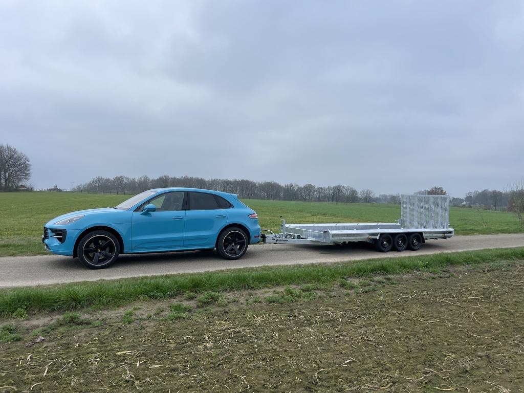 Vlemmix machinetransporter 480 x 180 3 asser NIEUW, Autos : Divers, Remorques, Neuf