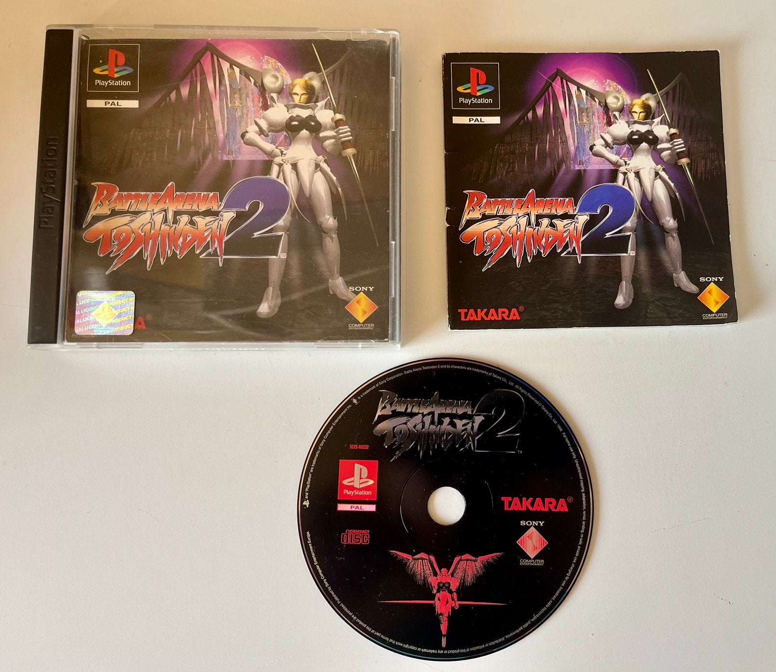 Battle arena toshinden 2, Games en Spelcomputers, Ophalen, Zo goed als nieuw