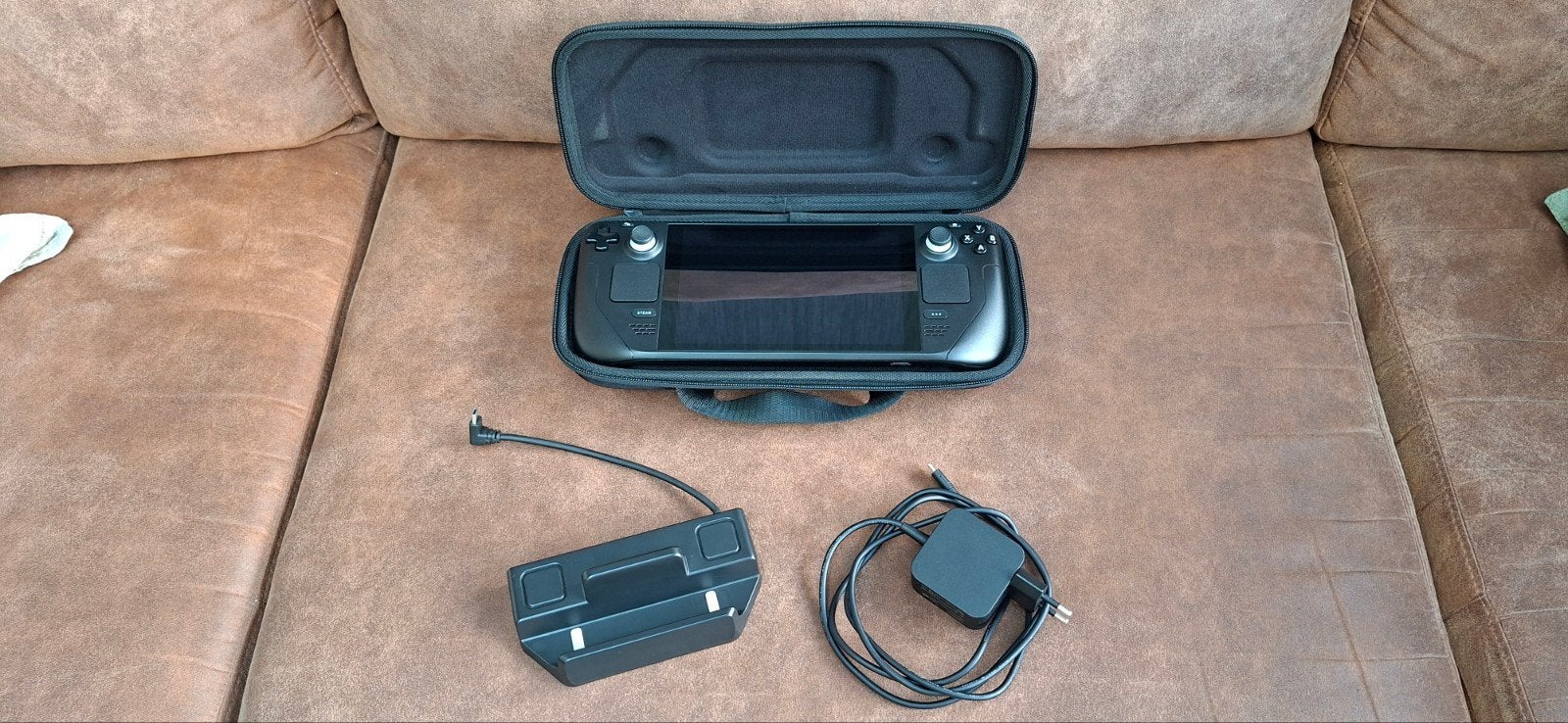 Steam Deck LCD 256 Go + 512 Go + station d'accueil, Consoles de jeu & Jeux vidéo, Enlèvement, Valve, Comme neuf