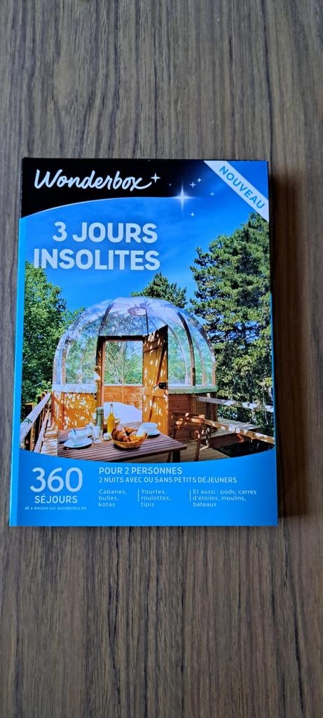 Wonderbox gloednieuw