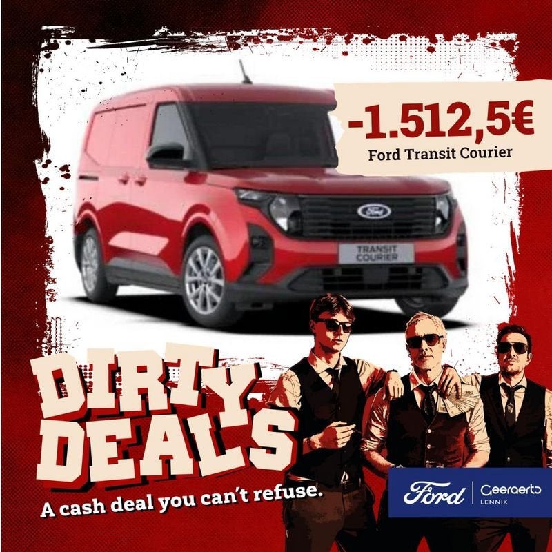 Ford Transit Courier Ecoboost Limited Aut, Autos, Achat, Euro 6, Entreprise, 2 places