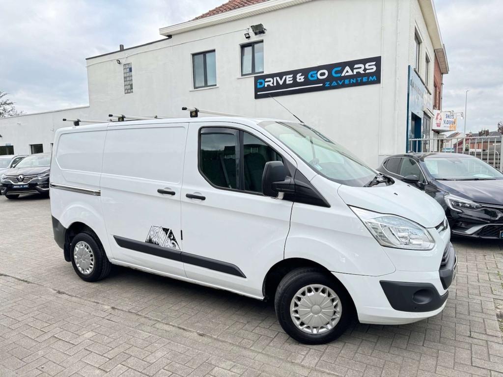 Ford Transit Custom 2.2 TDCi - Camper * 1 JAAR GARANTIE * !, Auto's, Voorwielaandrijving, Stof, Gebruikt, Zwart