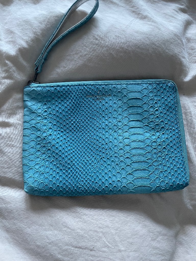 pochette, Bijoux, Sacs & Beauté, Enlèvement ou Envoi, Neuf, Bleu, Sac de soirée