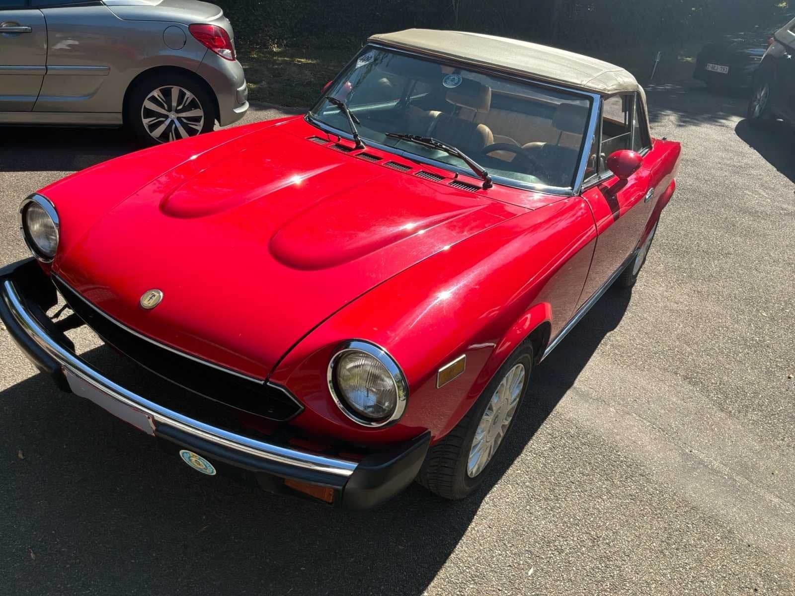 1980 Fiat Spider 124 Cabriolet Voiture, Autos, Achat, Entreprise, Cabriolet, Toit ouvrant