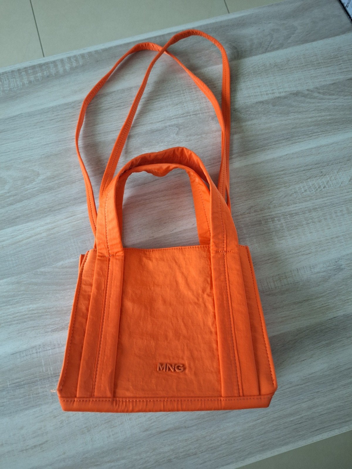 Tas van Mango, Ophalen, Oranje, Handtas