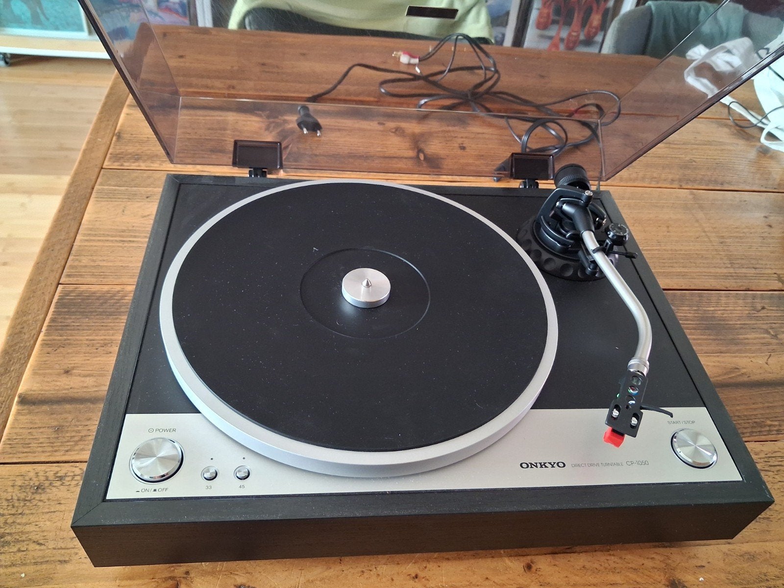 Onkyo CP 1050 direct drive in prachtige staat, Overige merken, Automatisch, Ophalen of Verzenden, Zo goed als nieuw