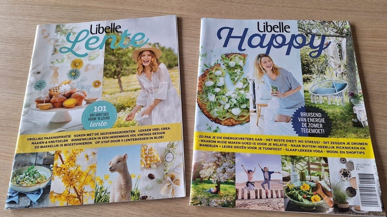 libelle fietsboek &happy 2€, Livres, Journaux & Revues, Enlèvement