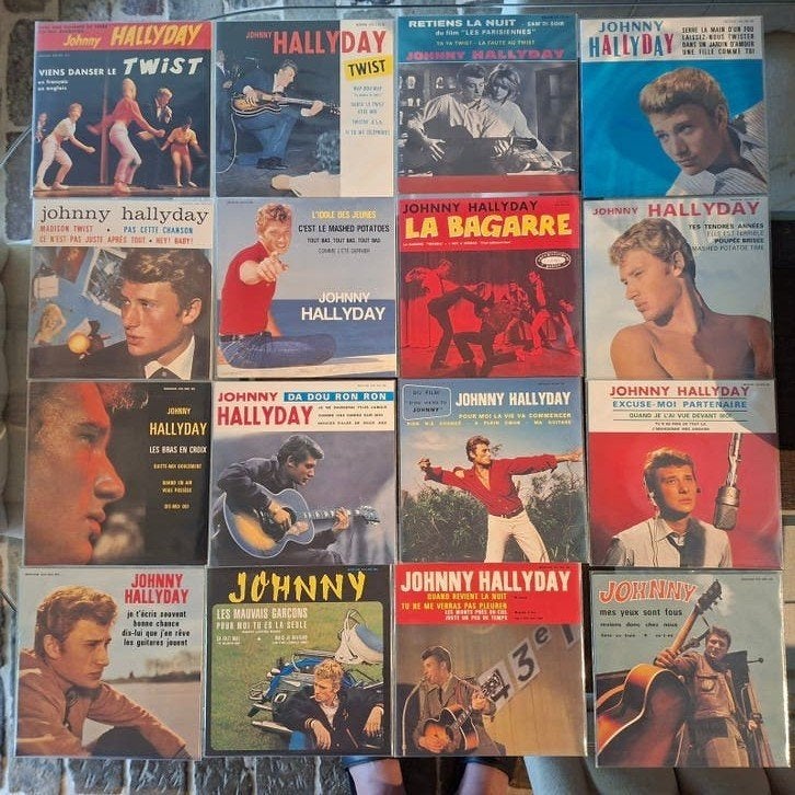 Johnny Hallyday 28 EP neufs de 1961 à 1968 (RE 2009), CD & DVD, EP, Enlèvement ou Envoi, Comme neuf, EP