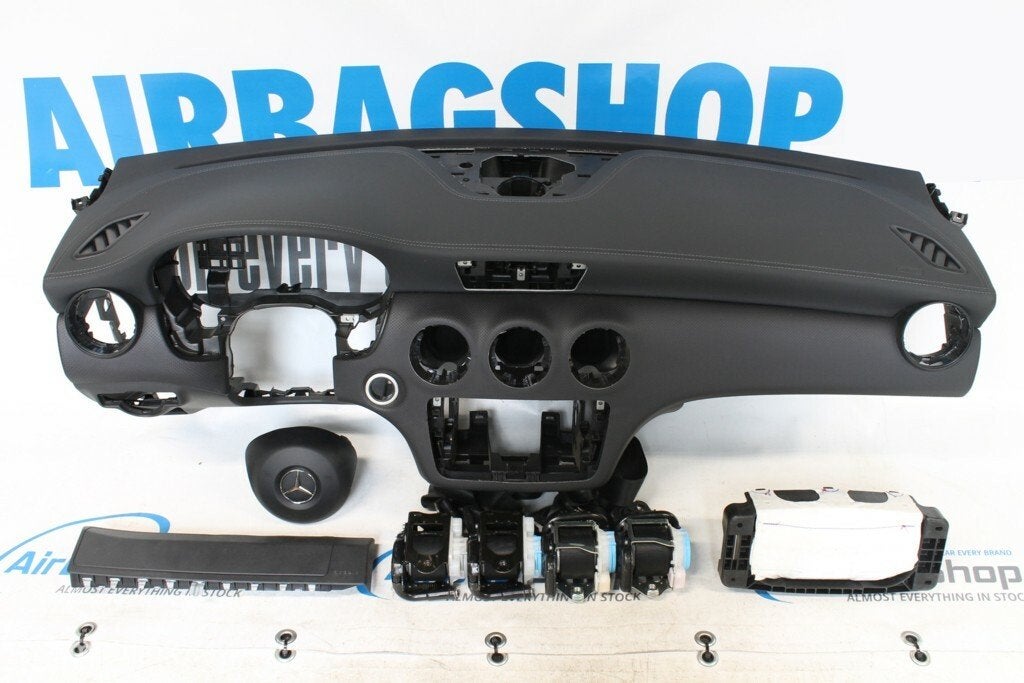 Airbag kit Tableau de bord cuir Mercedes A klasse W176, Autos : Pièces & Accessoires