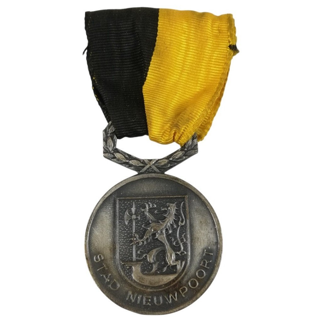 Nieuwpoort—Médaille commémorative du 8e centenaire 1963, Collections, Objets militaires | Général, Autres, Enlèvement ou Envoi