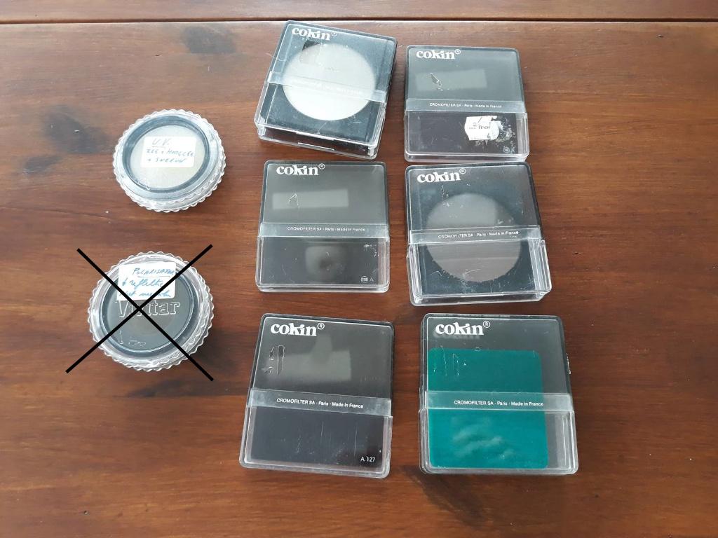 Verschillende Cokin filters - ook apart te verkrijgen, TV, Hi-fi & Vidéo, Photo | Filtres, Enlèvement, Utilisé, Cokin