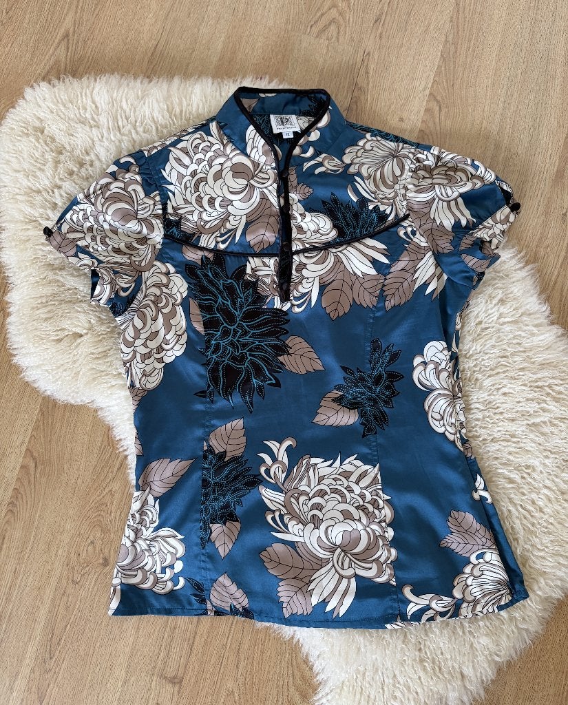Principals prachtig bloesje Aziatische stijl, mt 38, Kleding | Dames, Blouses en Tunieken, Maat 38/40 (M), Principals, Meerkleurig