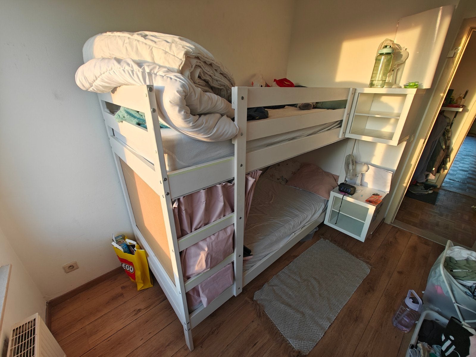 Stapelbed Ikea Mydal met matrassen, Ophalen, Gebruikt, Stapelbed