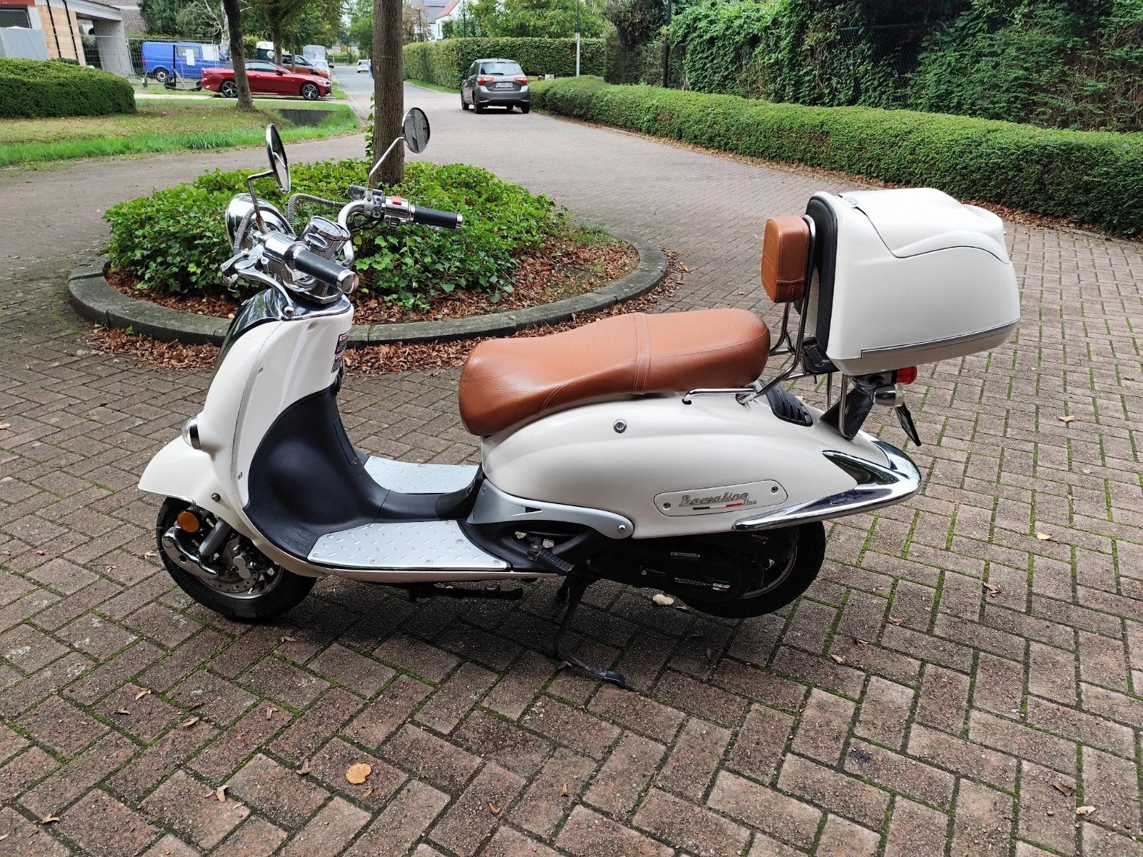 Scooter klasse A Neco Borsalino Due 50, Neco, Comme neuf, Enlèvement, Classe A (25 km/h)