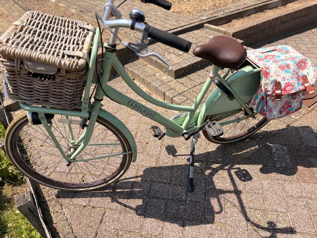 Zadelhoff 26 inch groen, Fietsen en Brommers, Gebruikt, Versnellingen, Overige merken, Ophalen