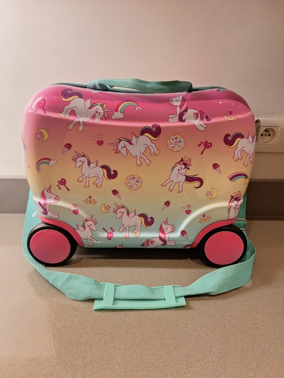 unicorn kinder koffer, Ophalen of Verzenden, Wieltjes
