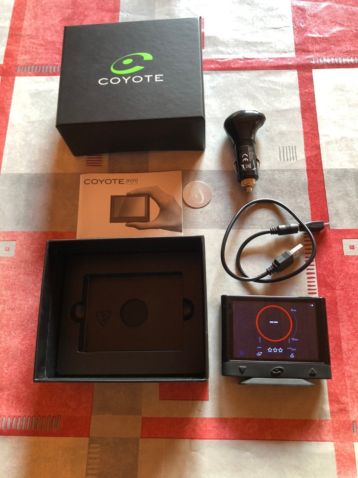 Coyote mini, Ophalen, Gebruikt